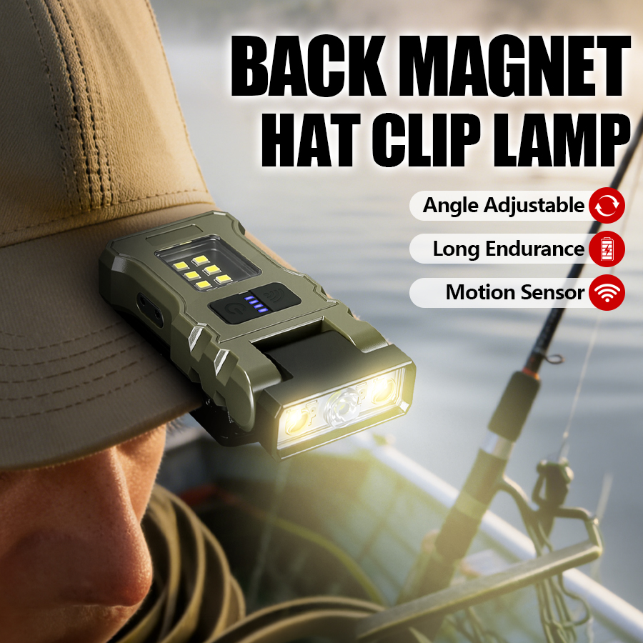 400LM USB C ヘッドランプ、磁気クリップオン充電式 - Outdoor Lighting For Home のレビューと価格