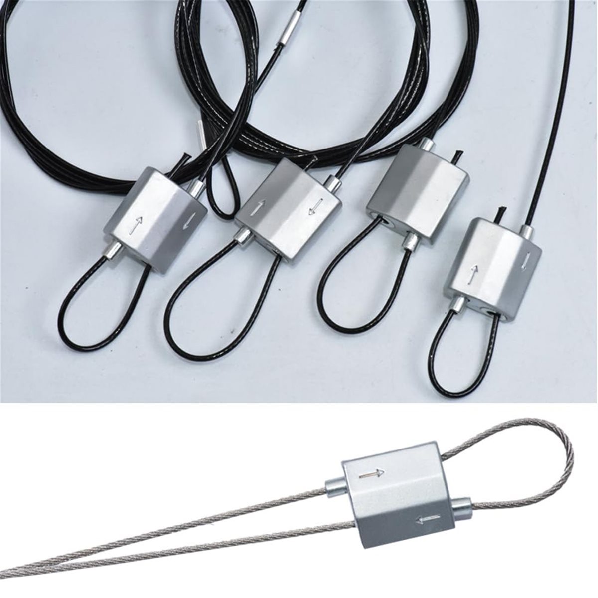 618 メガセール 10個入り ステンレススチールワイヤーロ - Outdoor Lighting Cable のレビューと価格